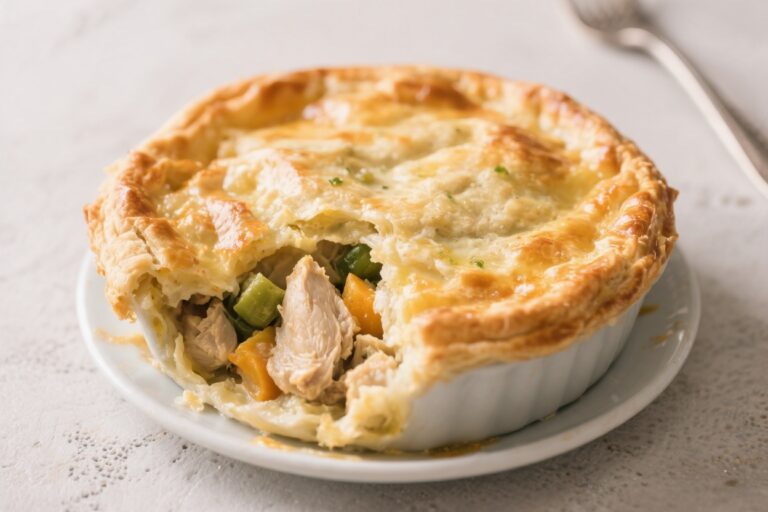 Chicken Pot Pie Casserole – Cozy, Family-Friendly Comfort Food