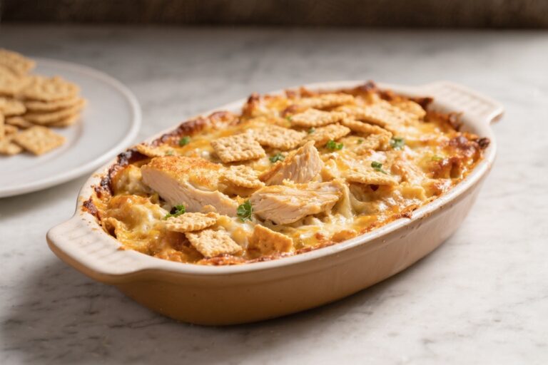 Chicken Ritz Cracker Casserole – Cozy, Crunchy Comfort Food