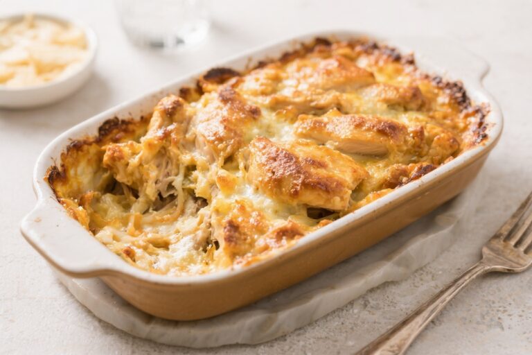 Million Dollar Chicken Casserole – Creamy, Comforting, and Crowd-Pleasing