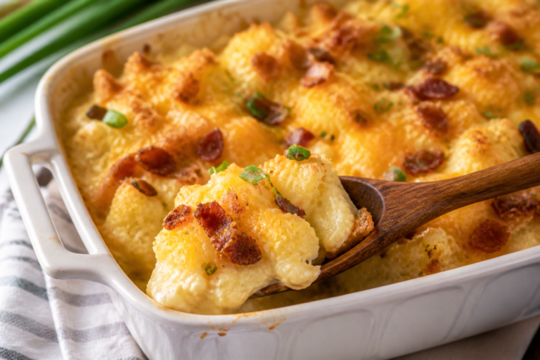 Million Dollar Cauliflower Casserole – Creamy, Cheesy, and Comforting