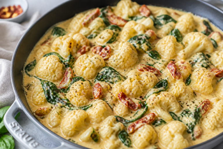Creamy Tuscan Cauliflower Skillet – Cozy, Flavor-Packed Weeknight Dinner