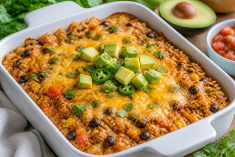 Easy Mexican Cauliflower Rice Casserole – A Weeknight Favorite With Big Flavor