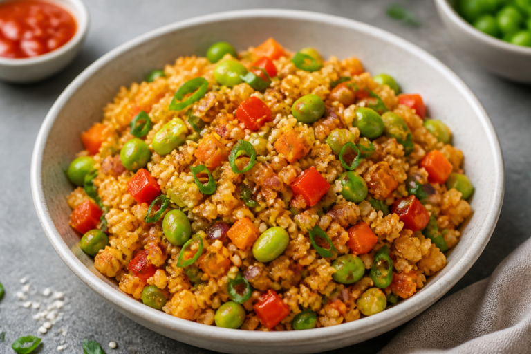 Sweet Chili Cauliflower Rice Stir Fry – A Fast, Flavor-Packed Weeknight Favorite