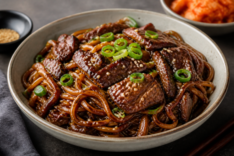 Korean BBQ Beef Noodles – Fast, Flavor-Packed Comfort Food