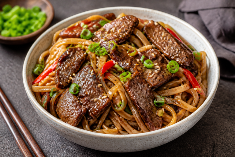 Hoisin Garlic Beef Noodles – Fast, Flavor-Packed Comfort Food
