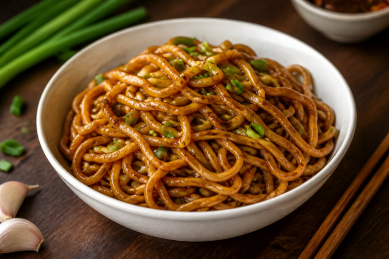Garlic Butter Soy Sauce Noodles – Simple, Saucy, and Satisfying