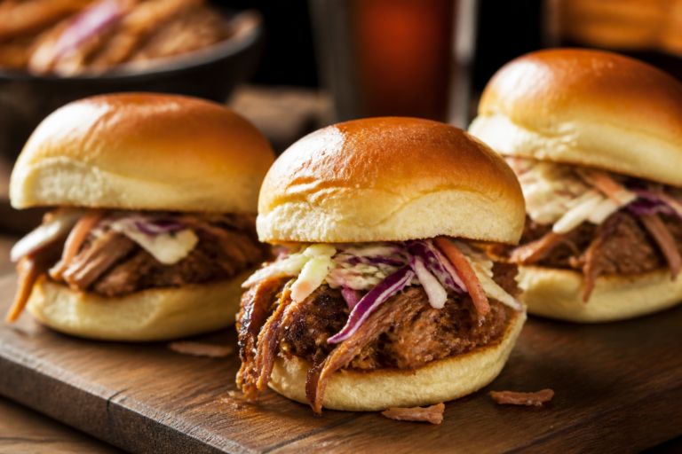Melt-In-Your-Mouth BBQ Pulled Pork Sliders – Simple, Saucy, Crowd-Pleasing