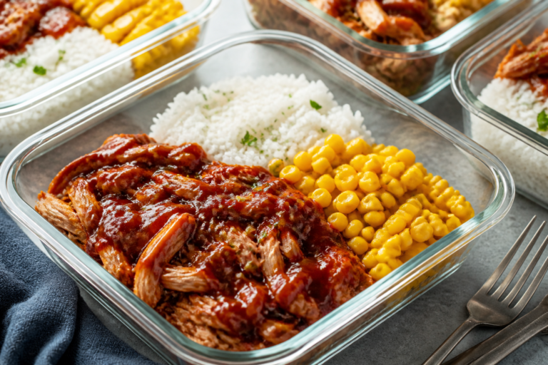 Easy BBQ Chicken Meal Prep Bowls – Simple, Flavorful, and Ready for the Week