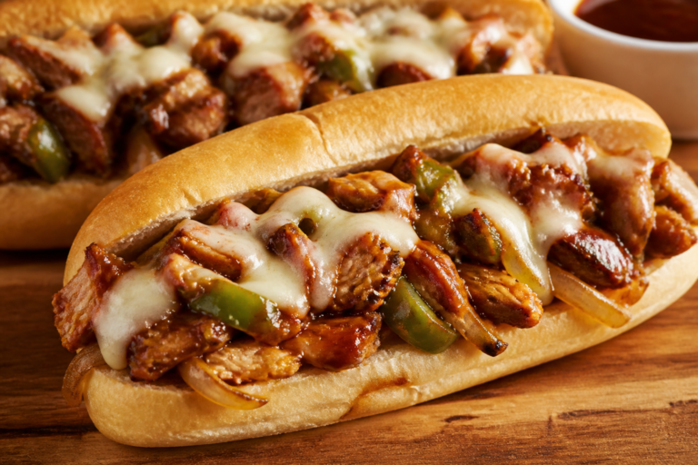 BBQ Chicken Philly Cheesesteaks – A Saucy, Cheesy Twist on a Classic