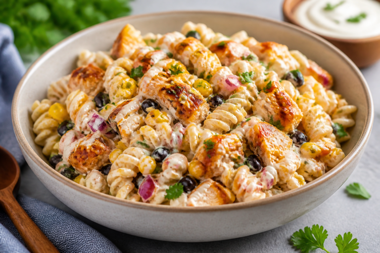 BBQ Chicken Pasta Salad With Ranch – A Crowd-Pleasing Weeknight Favorite