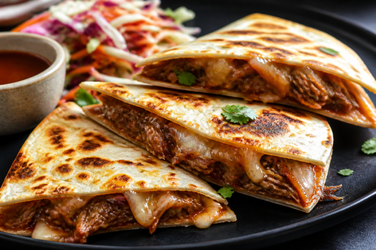BBQ Pulled Pork Quesadillas – Crispy, Cheesy, and Packed With Flavor