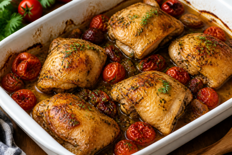 Italian Baked Chicken Thighs – Juicy, Flavor-Packed, and Easy