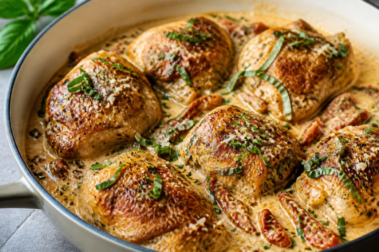 Marry Me Chicken Thighs – Creamy, Savory, Crowd-Pleasing Comfort Food