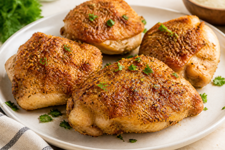 Crispy Ranch Chicken Thighs – Simple, Flavorful, and Weeknight-Friendly