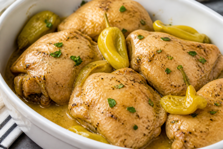 Slow Cooker Mississippi Chicken Thighs – Comfort Food With Big Flavor