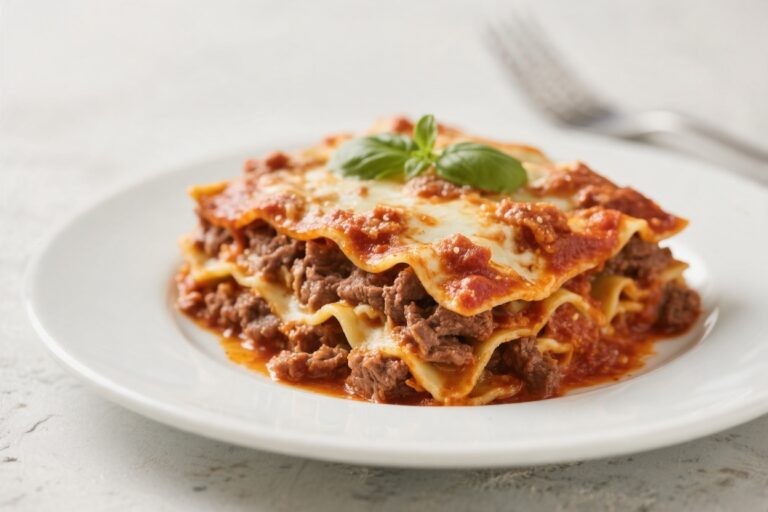 Healthy Lasagna With Lean Beef – Comforting, Nutritious, and Satisfying