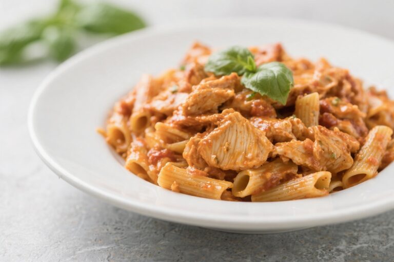 Protein Packed Buffalo Chicken Pasta – Creamy, Spicy, and Satisfying