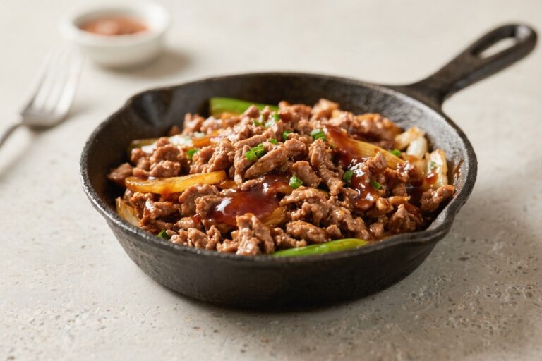 Ground Turkey Teriyaki Skillet – A Fast, Flavor-Packed Weeknight Dinner