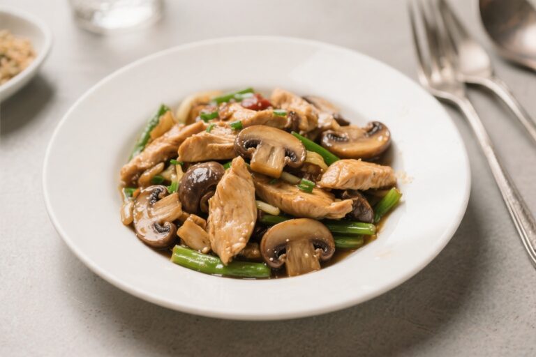 Healthy Chicken & Mushroom Stir Fry – Fast, Flavorful, and Light