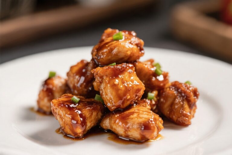 Sticky Teriyaki Chicken Bites – Sweet, Savory, and Perfectly Glazed