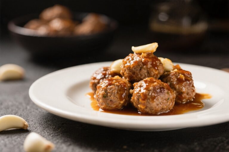 Honey Garlic Turkey Meatballs – Easy, Saucy, and Weeknight-Friendly