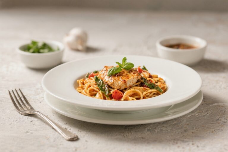 Healthy Marry Me Chicken Pasta – Creamy, Cozy, and Lightened Up