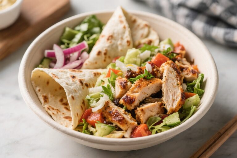 Healthy Chicken Shawarma Bowls – Fresh, Flavorful, and Meal-Prep Friendly