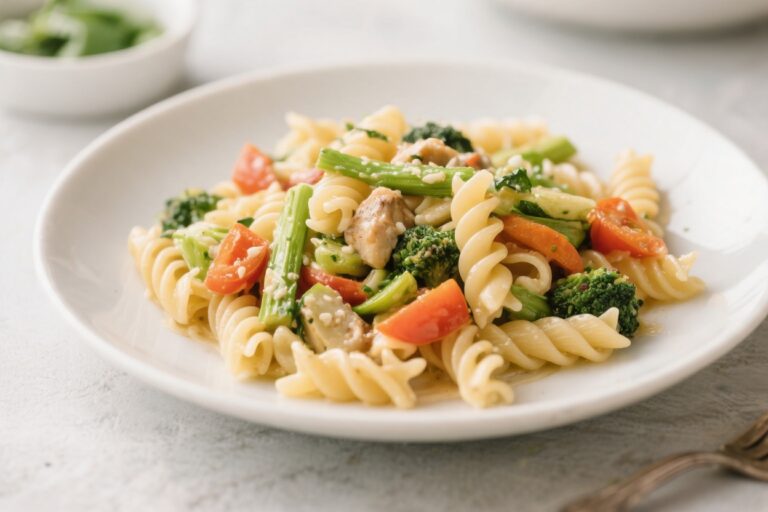 Easy High Protein Pasta Primavera – Weeknight Comfort With a Nutritious Twist