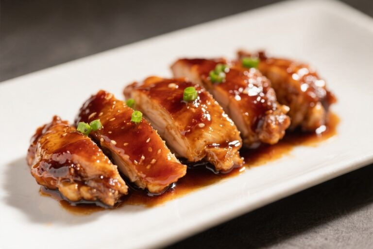 Sweet Soy Glazed Chicken – Sticky, Savory, and Weeknight-Easy