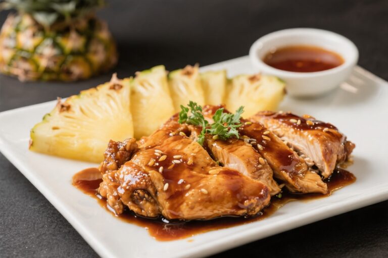 Pineapple Teriyaki Chicken – Sweet, Savory, and Weeknight-Friendly