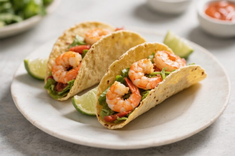 Healthy Air Fryer Shrimp Tacos – Fresh, Fast, and Flavor-Packed