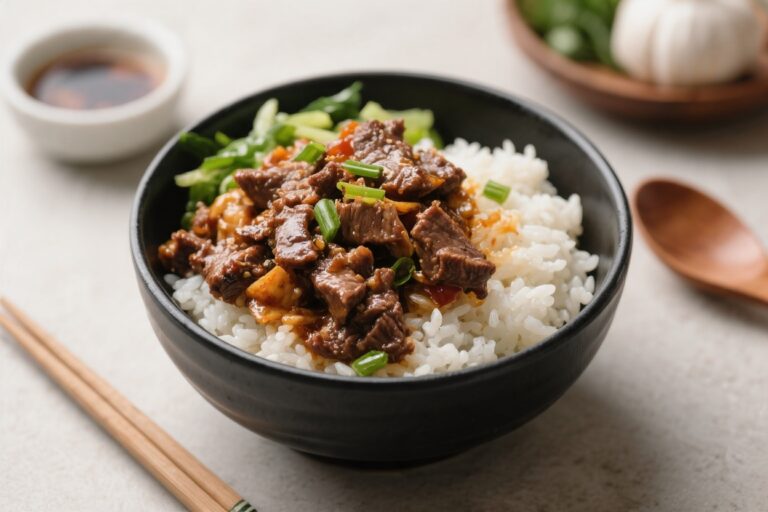 Korean Beef Rice Bowls – Fast, Flavorful, and Satisfying