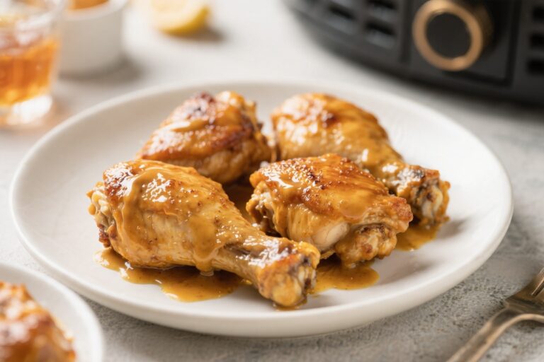 Air Fryer Honey Mustard Chicken Thighs – Crispy, Juicy, and Weeknight Easy