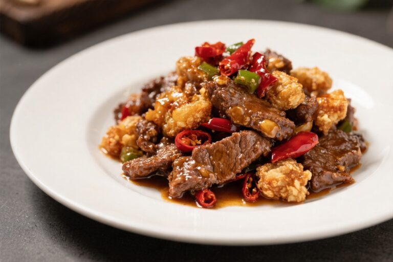 Crispy Honey Chili Beef – Sweet, Spicy, and Crowd-Pleasing