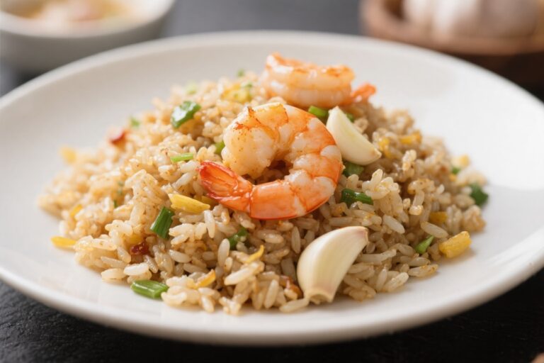Garlic Butter Shrimp Fried Rice – Simple, Savory, and Satisfying