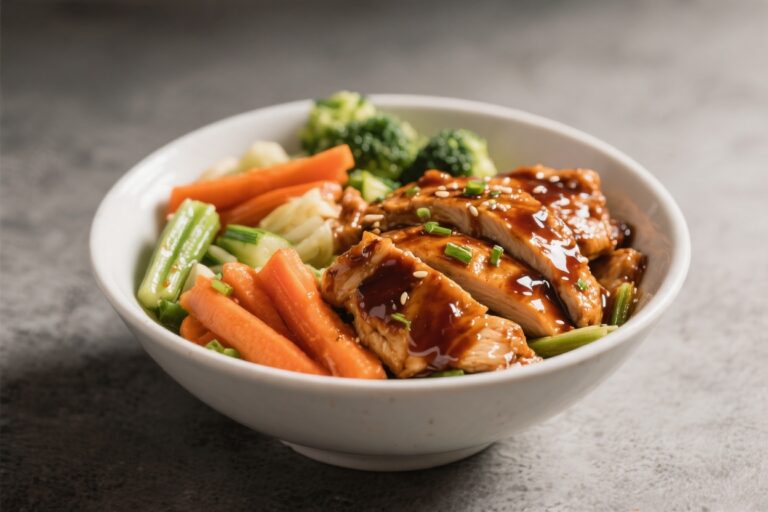 Teriyaki Chicken & Veggie Bowl – A Bright, Balanced Weeknight Favorite