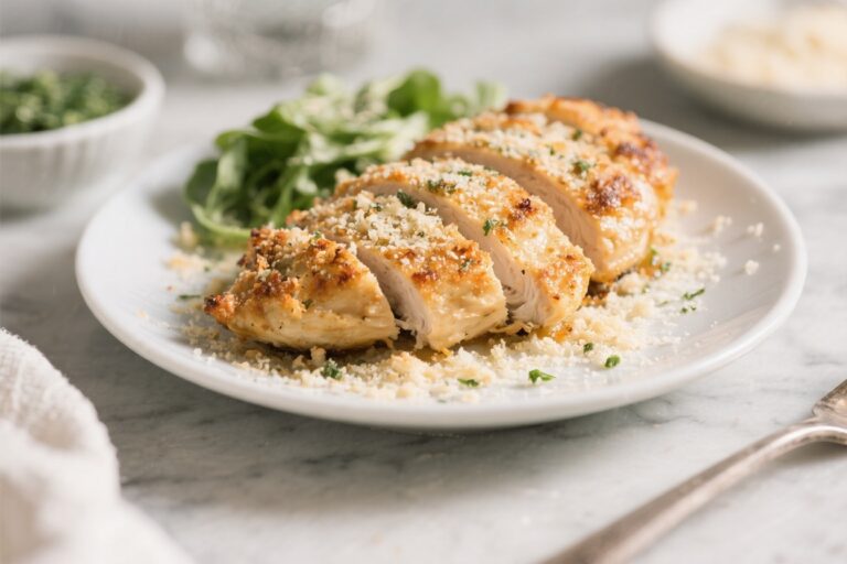 Healthy Baked Parmesan Chicken – Crispy, Juicy, and Easy