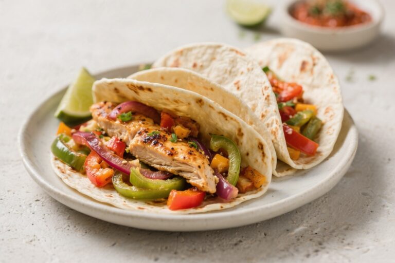 Healthy Air Fryer Chicken Fajitas – Quick, Flavorful, and Weeknight-Friendly