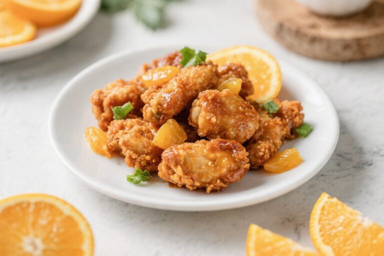 Air Fryer Crispy Orange Chicken – Bright, Tangy, and Weeknight Easy