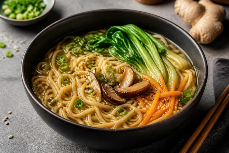 Sesame Ginger Ramen Bowl – Cozy, Flavor-Packed Noodles for Any Night