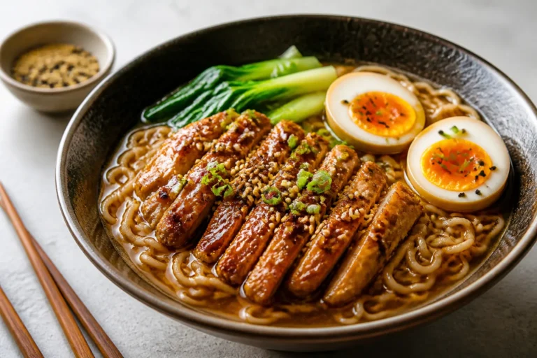 Garlic Sesame Chicken Ramen – Cozy, Flavor-Packed Noodles