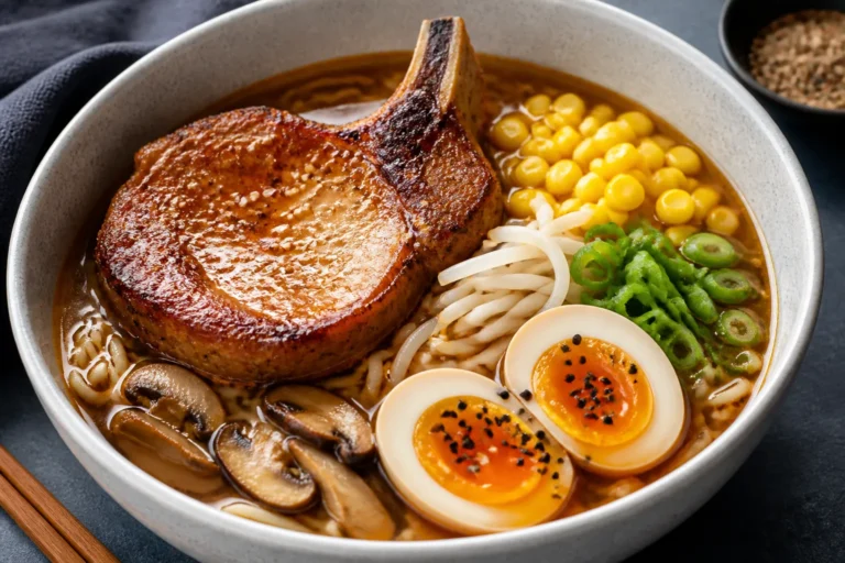 Easy Pork Chop Ramen Bowls – A Cozy, Weeknight-Friendly Meal