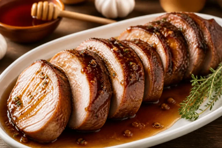 Honey Garlic Glazed Pork Tenderloin – Sweet, Savory, and Weeknight Friendly