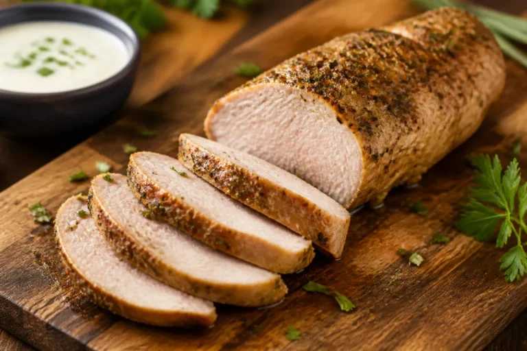 Ranch Pork Tenderloin – Juicy, Tangy, and Weeknight-Friendly