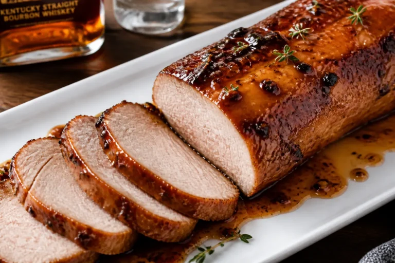 Bourbon Glazed Pork Tenderloin – Sweet, Smoky, and Weeknight-Friendly