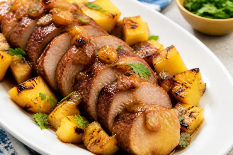 Pineapple Pork Tenderloin – Sweet, Savory, and Weeknight Friendly