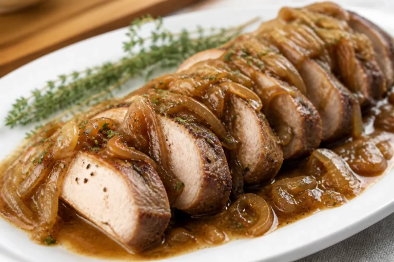 French Onion Pork Tenderloin – Comforting, Savory, and Simple