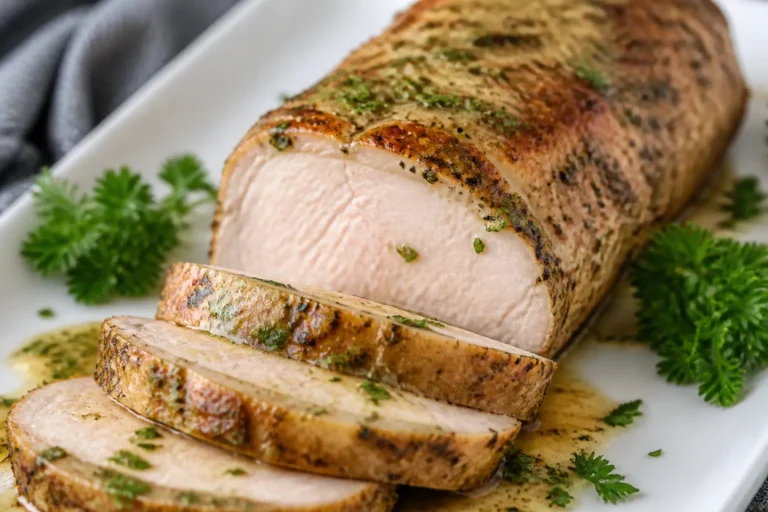 Garlic Butter Ranch Pork Tenderloin – Juicy, Flavor-Packed, and Weeknight Friendly
