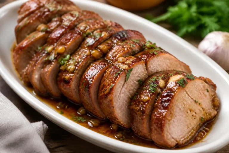 Garlic Brown Sugar Pork Tenderloin – Sweet, Savory, and Weeknight-Friendly