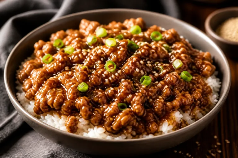 Better-Than-Takeout Ground Chicken Teriyaki – Fast, Flavorful, and Weeknight-Friendly